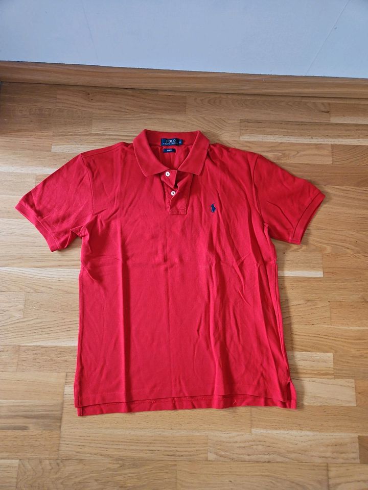 Polohemd Slim Fit von Ralph Lauren in Haserich