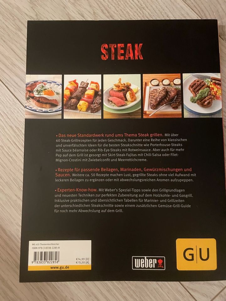 Webers Steak Grillrezepte Buch in Essen