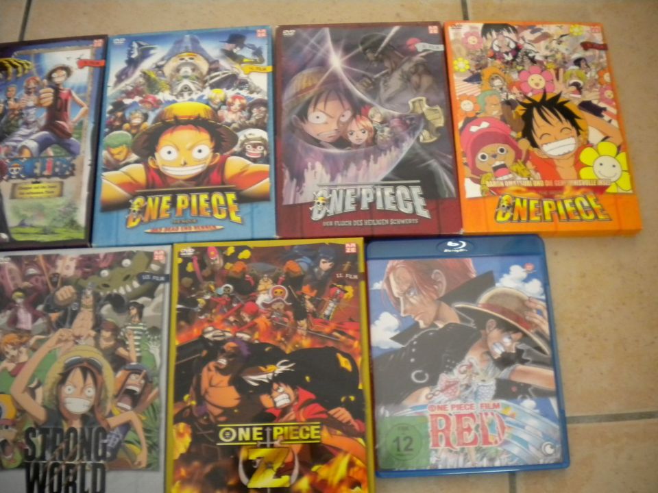 One Piece Filme Sammlung DVD/Blu Ray in Lohne (Oldenburg)