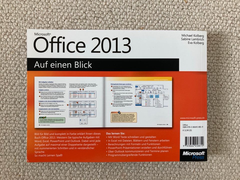 Neuer Ratgeber „Office 2013“ zu verkaufen in Petershagen