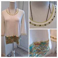 BIBA SHIRT MIT VIELEN HÜBSCHEN DETAILS, ¾ Arm  Gr. 40 Bayern - Zirndorf Vorschau