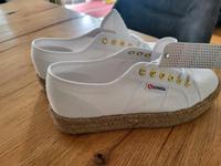 Superga Gr. 41 neu, ungetragen Sneaker weiß Saarland - Schiffweiler Vorschau