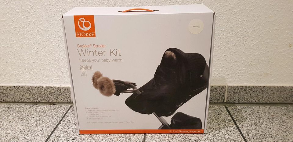 Stokke Xplory Trailz Winter-Kit Winter- Set weiß ⭐ NEU ⭐ in Rumbach