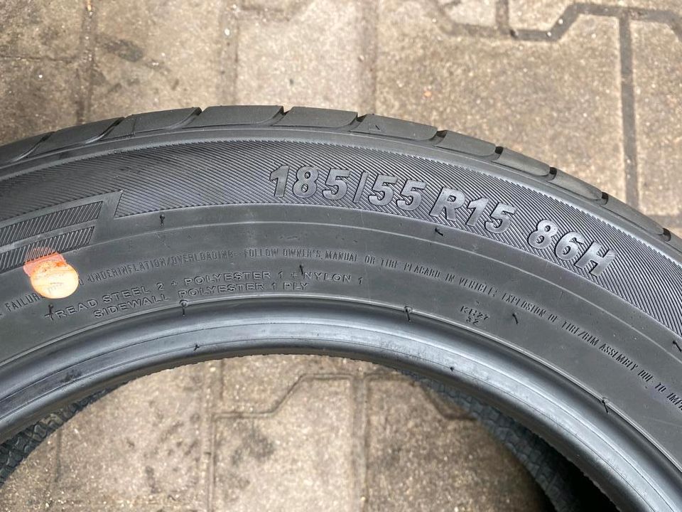 4x 185/55r15 86H Kumho1 Ecowing ES01 Sommerreifen Neu in Recklinghausen