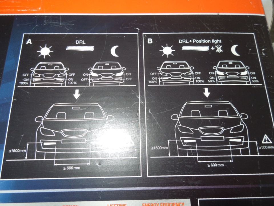 Tagfahrleuchten-Satz-Tagfahrlicht v.Osram LED15/12V-NEU in Oldenburg