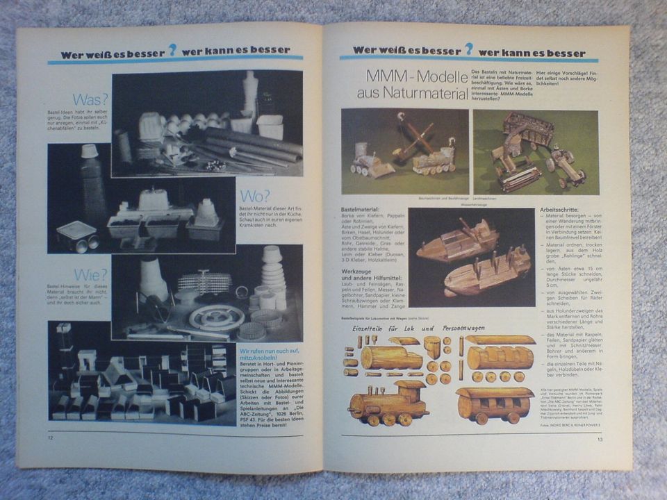 1 DDR Heft ABC-Zeitung 1/1986 in Chemnitz