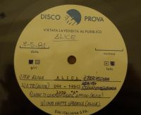 Alice (Carla Bissi), Per Elisa, Vinyl LP, 1981, Testpressung Bayern - Bad Füssing Vorschau