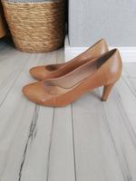Pier One Pumps nude beige Leder 38 Büro elegant camel Baden-Württemberg - Plochingen Vorschau