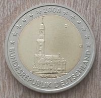 2 Euro Gedenkmünze Deutschland 2008 Hamburg Mecklenburg-Vorpommern - Greifswald Vorschau