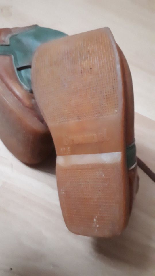 Vintage Kinderschuhe, Lauflernschuhe DDR,70er Jahre "BRUMMEL"12,5 in Petersberg (Saalekreis)