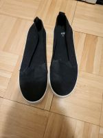 Slipper Gr. 41 h&m Schuhe Damen Schuhe schwarz Saarland - Blieskastel Vorschau