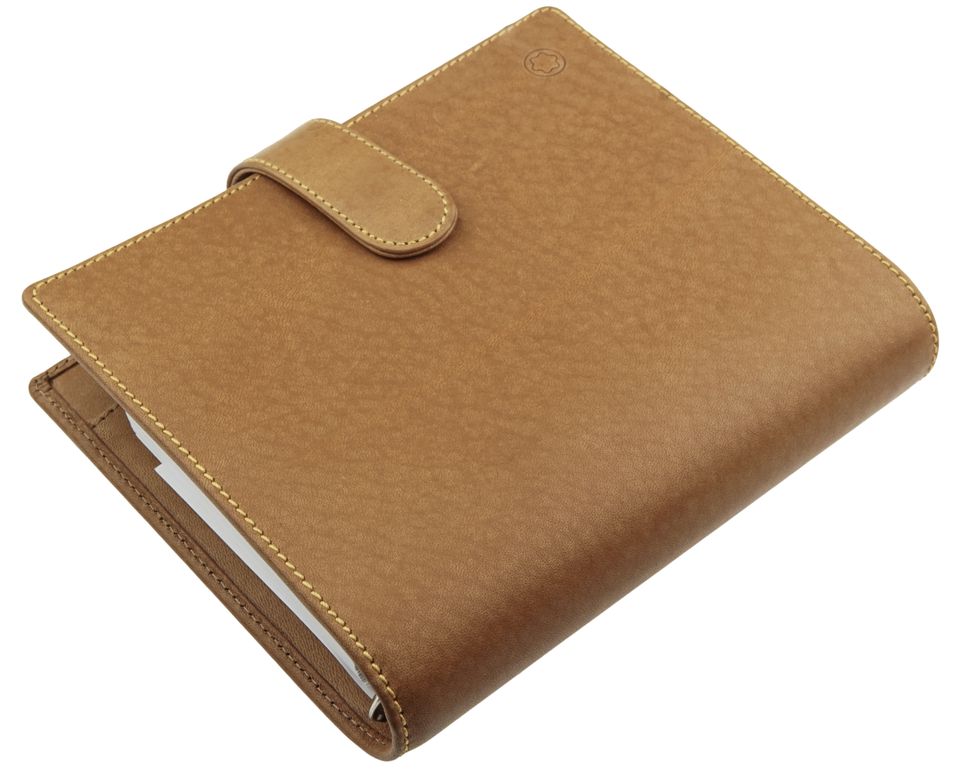 Montblanc Filofax Small Organizer Leder Braun ID: 9504 ca.14x12cm in Pfarrkirchen