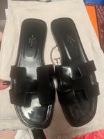 Hermès Sandalen Noir 37 Essen - Rüttenscheid Vorschau