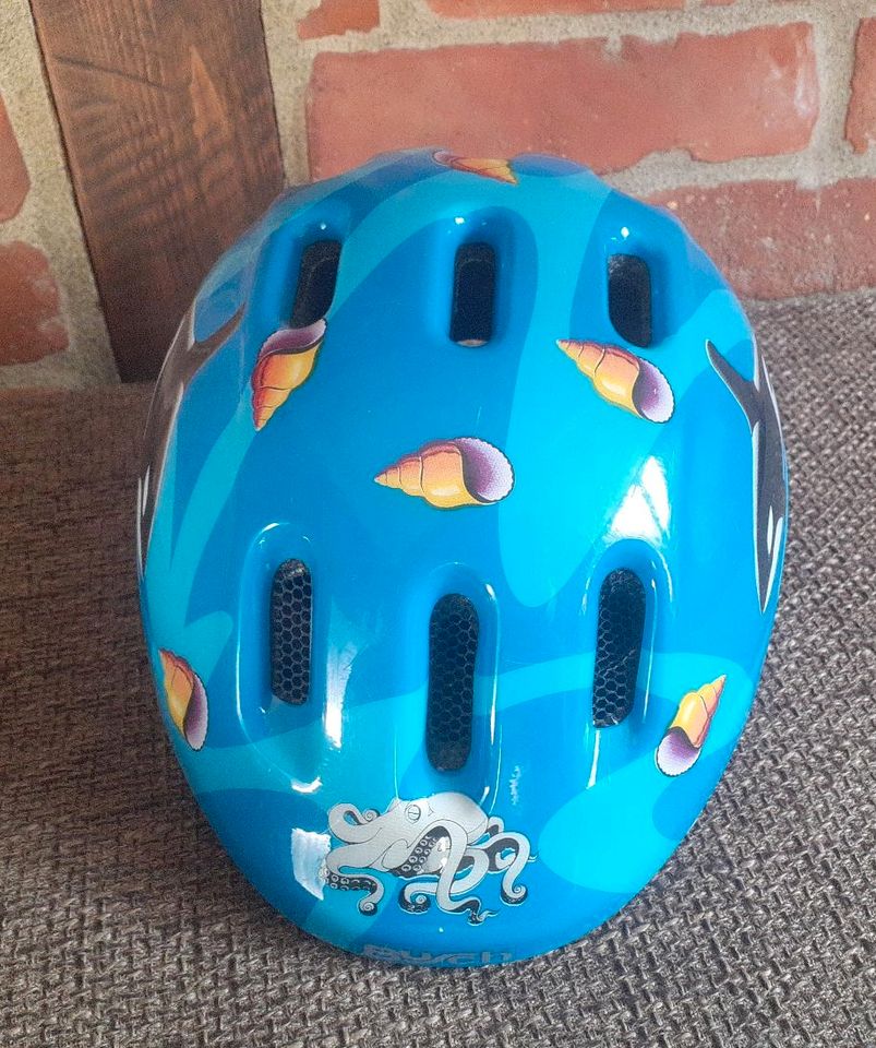 Helm - Kinderhelm - Fahrradhelm - blau in St. Kilian