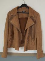 Ulla Popken Jacke Wildlederoptik braun 46 Saarland - Tholey Vorschau