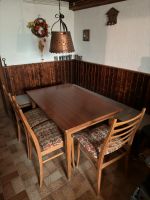Sitzgarnitur mit Tisch , Stühlen und Sitzbank - Holz Rheinland-Pfalz - Ludwigshafen Vorschau