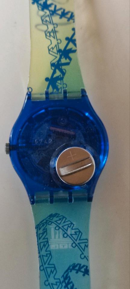 Swatch "RUND UM DIE UHR RTL - UNESCO" Armbanduhr ; GZ-153; Neu Un in Rengsdorf