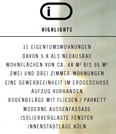 Modernisierte Eigentumswohnung mit sehr guten Energiewerten und Solarthermie - Roonstr. 8 - WE 1r in Köln