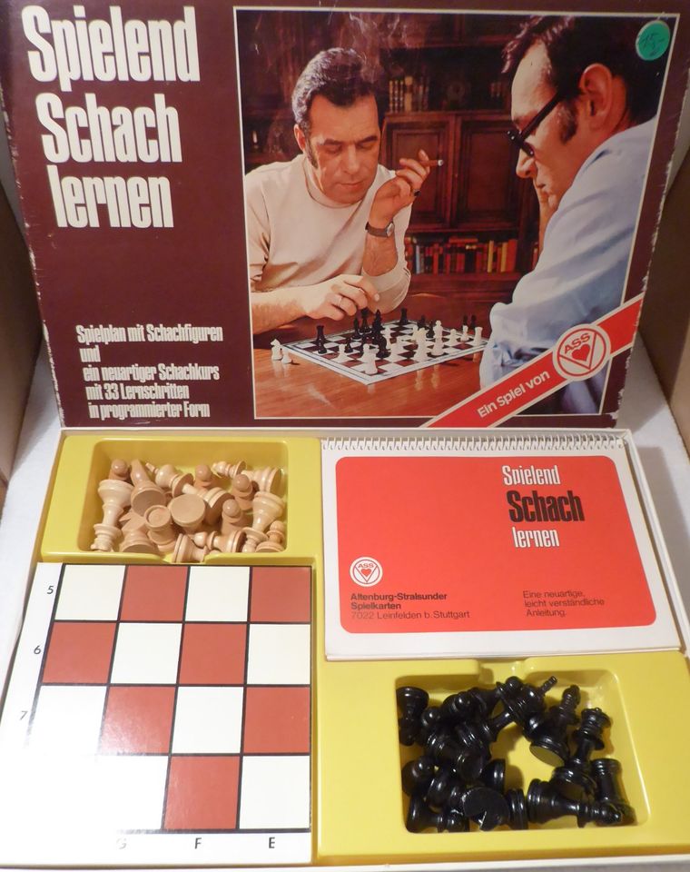 Schach-Lernspiel von ASS , v. ca. 1988 , ab 12 Jahre , OVP in Leverkusen
