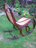 Orig. THONET Nr. 4 SCHAUKELSTUHL URALT, um 1860-70 ! Ludwigsvorstadt-Isarvorstadt - Isarvorstadt Vorschau