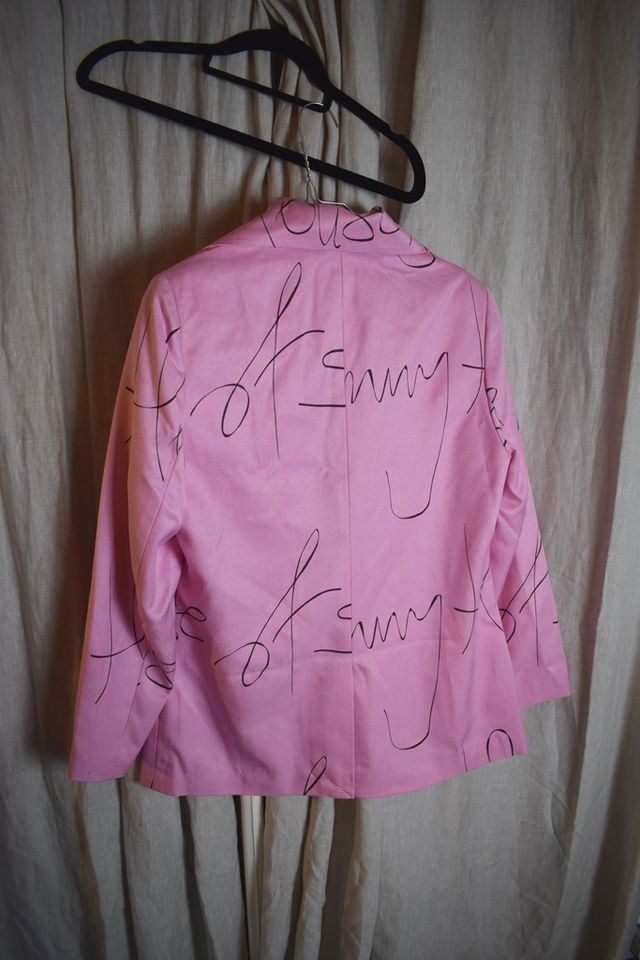 House of Sunny Island Blazer pink Logo allover Print 38 in Berlin