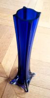 Vase blau Höhe 31 cm Fuß 10 cm x 10 cm Sachsen-Anhalt - Zeitz Vorschau