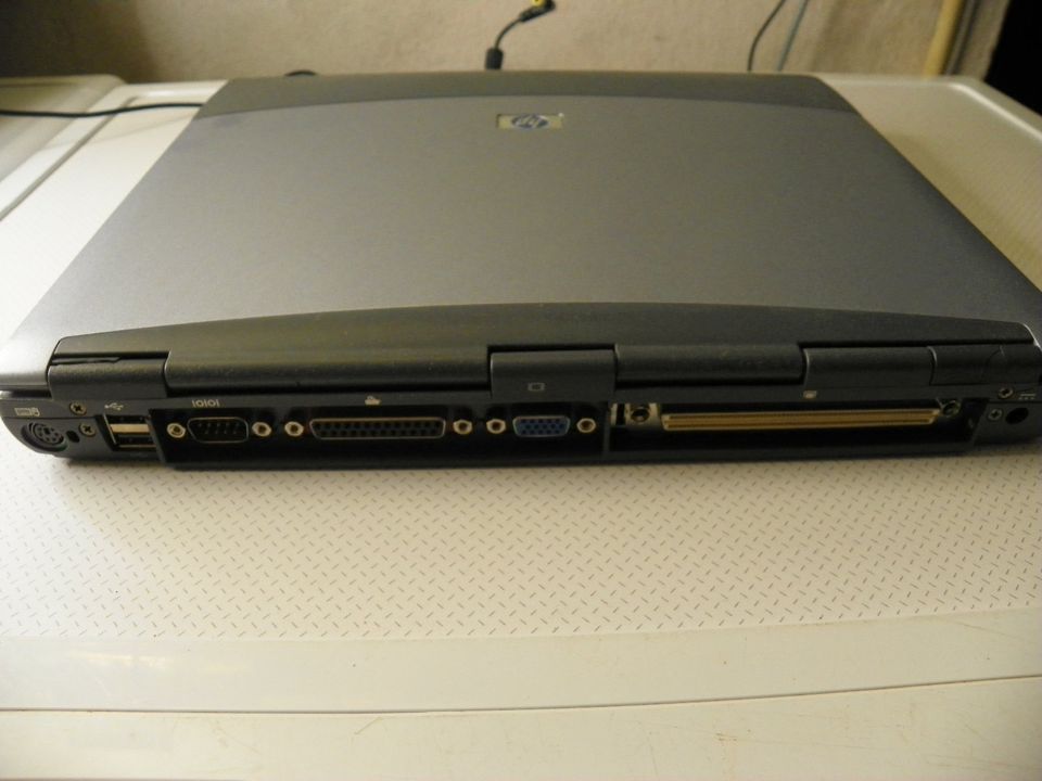 HP Omnibook 6100+HP f1452b mini dock+View Sonic VG 2230wm in Falkenstein/Vogtland