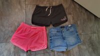 3 kurze Hosen, Jeans, rosa, grau Brandenburg - Löwenberger Land-Löwenberg Vorschau