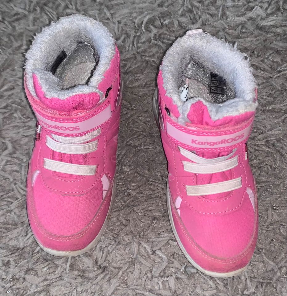 Gefütterte Kangaroos Schuhe Winterschuhe pink Gr. 27 in Nürnberg (Mittelfr)