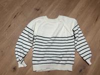 Pullover weiß mit schwarzen Streifen Gr. M-L Bayern - Starnberg Vorschau