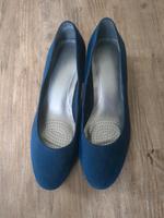 Damen Pumps mit Kl Absatz, blau Marco Tozzi Niedersachsen - Ihlow Vorschau