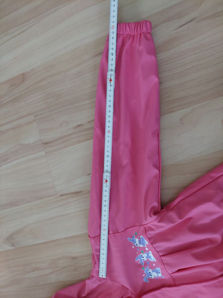 Gr.116/122 Regenjacke Pink leicht gefüttert in Achern