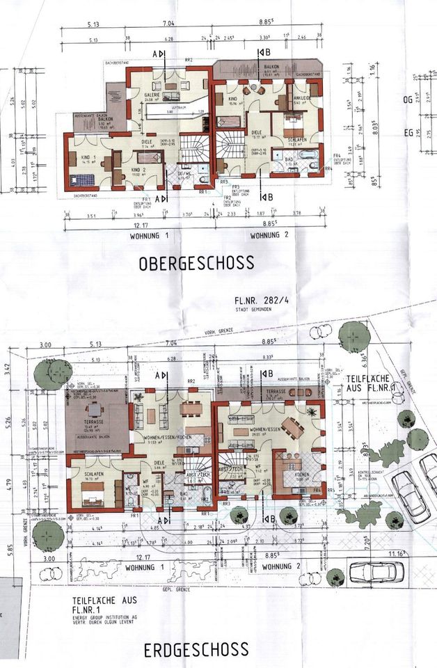 Neubau Doppelhaushälfte in Gemünden ab sofort zu vermieten in Gemünden a. Main