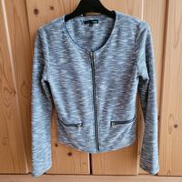 Cardigan Jacke mit Zipper Lurexfaden kühle Sommerabende Baden-Württemberg - Weil am Rhein Vorschau