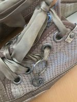 Tamaris active Sneaker low 41 gold beige Leder Satinbänder Reptil Stuttgart - Sillenbuch Vorschau