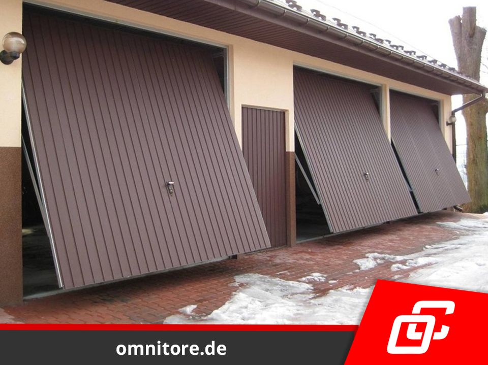 Schwingtor Goldene Eiche Tür Kipptor für DDR Garage Carport Tor 210 x 210 cm Tore Tür GARAGENTOR KONFIGURATOR Flügeltor aus Polen Holzlacke Stahl Garagentore nach Maß KSOTENLOSE VERSAND in Görlitz