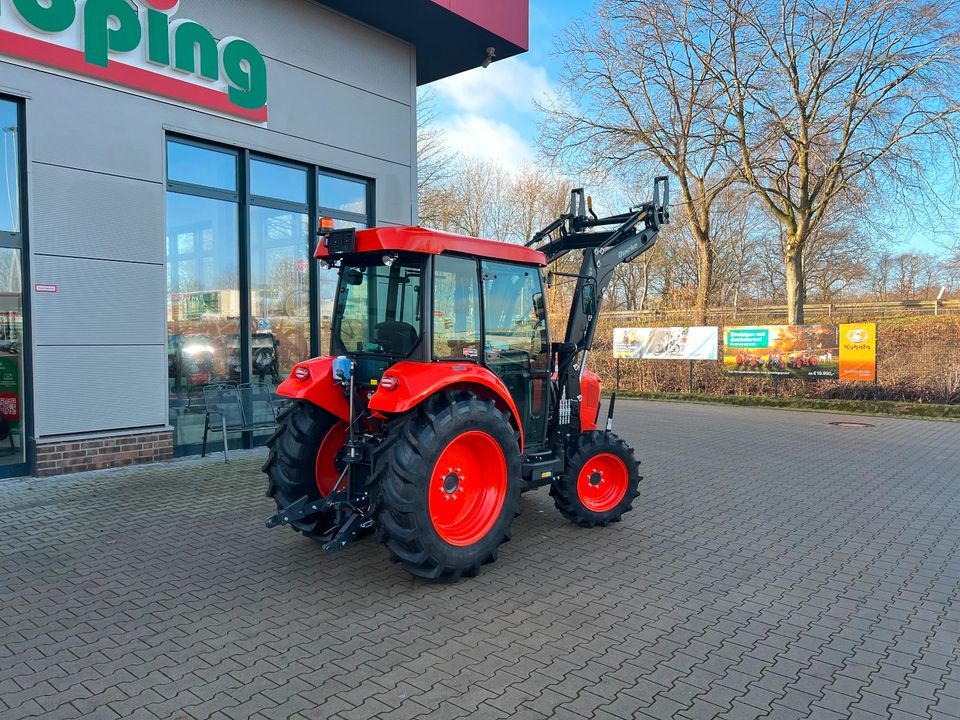 Kompakttraktor Kubota L1-522 mit Kabine und Frontlader in Bakum