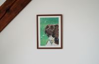 Tierportraits Auftragsmalerei handgemalt Hundeportrait Malerei Niedersachsen - Osnabrück Vorschau