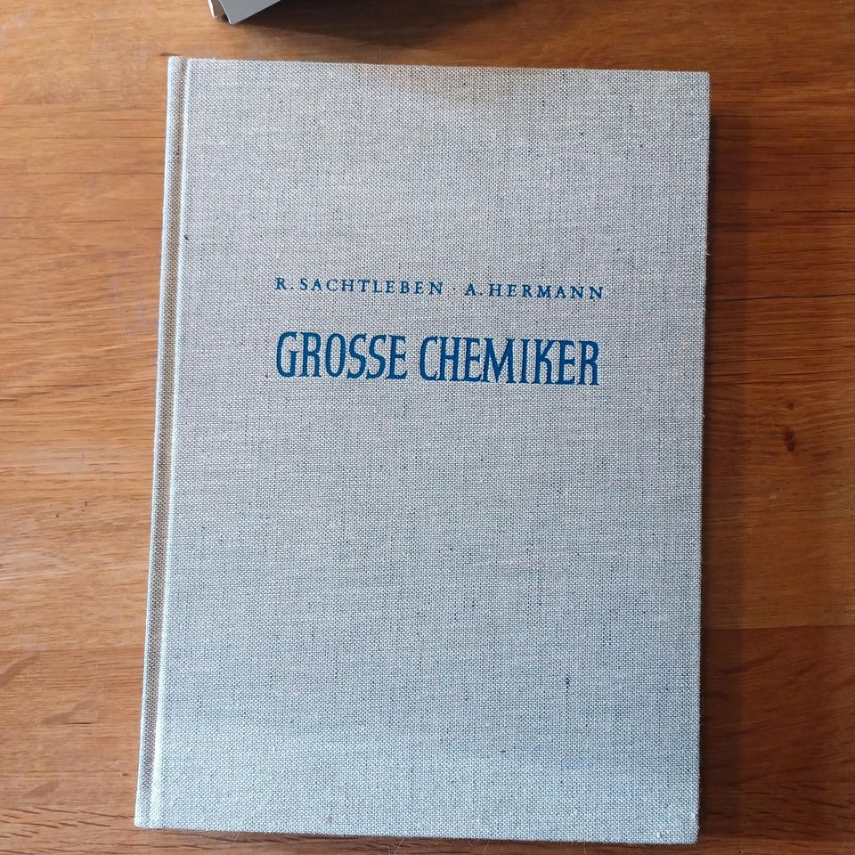 Antiquarische Buch : Sachtleben, Hemann, Große Chemiker in Rheinfelden (Baden)