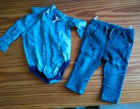 Gr. 68: Hemd-Body und Jeans mit Mickey Mouse Disney Nordrhein-Westfalen - Hamm Vorschau