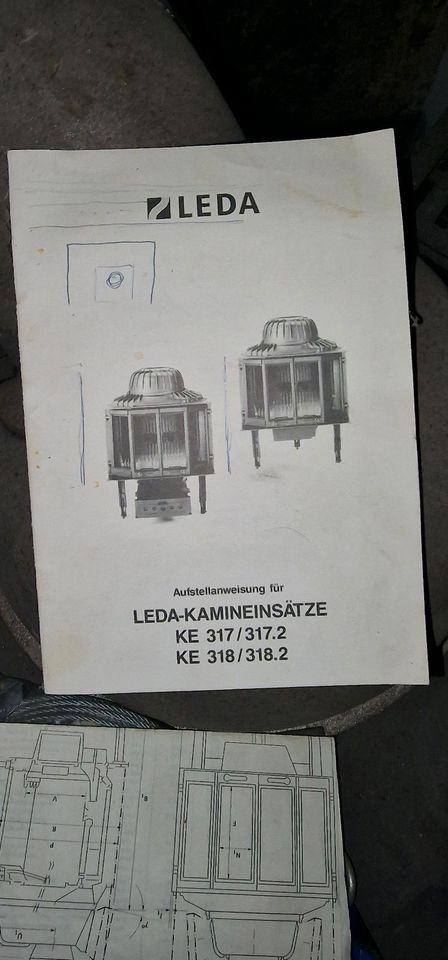 LEDA Kamineinsatz Sylt neu in Remptendorf