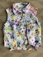 Shirt Bluse 146 Pastell Blumen H&M Knoten Bochum - Bochum-Nord Vorschau