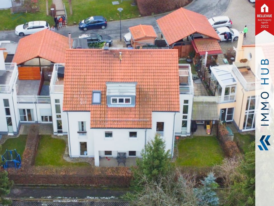 ++ Kamin, Fußbodenheizung, traumhafter Ausblick! Maisonette-Wohnung vor den Toren der Stadt ++ in Dresden