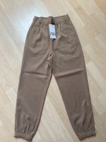 ZARA Damen Hose high waist beige XS Neu Schleswig-Holstein - Großenwiehe Vorschau