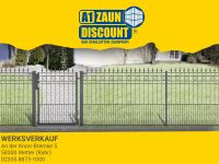 A1 Zaundiscount Drehflügeltor VARIO Residenz RIMINI 93 x 111 cm Nordrhein-Westfalen - Wetter (Ruhr) Vorschau