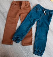 Jeanshose 104 blau und braun Sachsen - Markkleeberg Vorschau