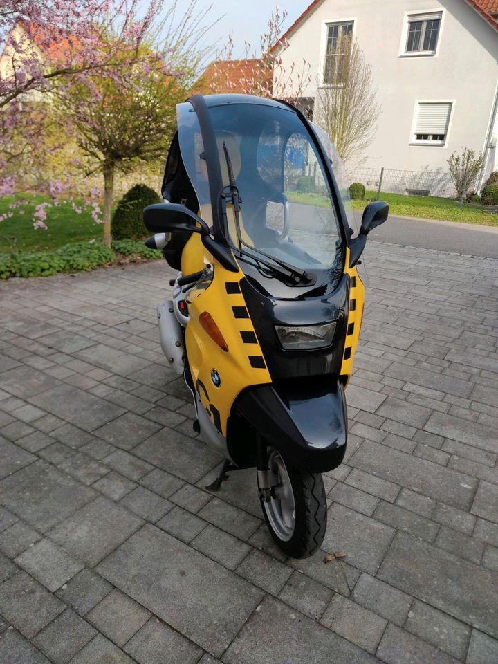 BMW C1 Roller 200 Gelb-schwarz, Top Zustand in Mintraching