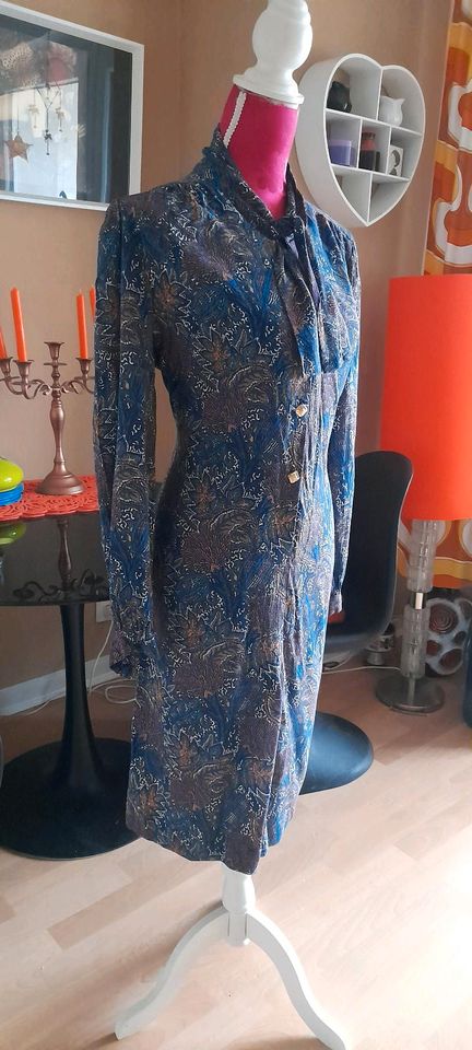 Psychedelic Vintage 60s 60er Kleid Mod Hippie  42 44 in Hamburg