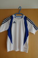 Sport T-Shirt adidas Gr. 128 weiß blau Baden-Württemberg - Rottenacker Vorschau