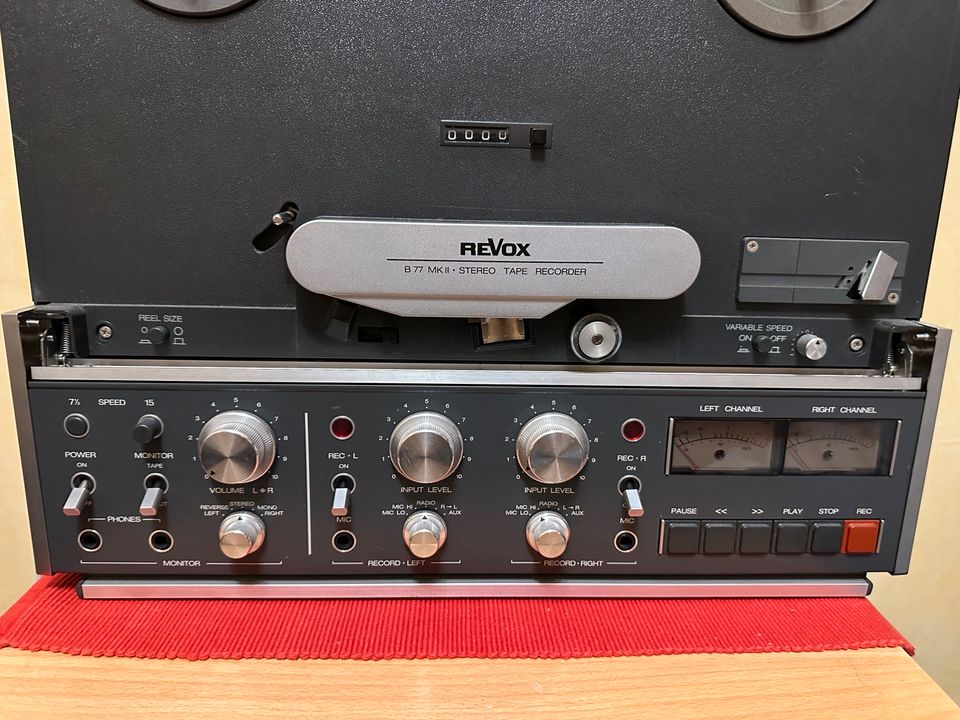 Revox B77 Mk2 HS High Speed 19/38überholt Sammlung in Zeven